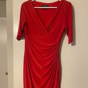 Ralph Lauren wrap dress   Red Size 4